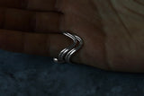 Silver Droplet Ring | Naiad